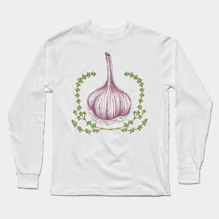 Garlic Geraldic Long Sleeve T-Shirt